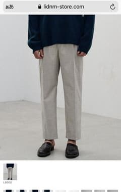 SLUB PINHEAD TROUSERSのサムネイル
