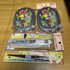 アンパンマン　アルミ弁当箱　箸のサムネイル