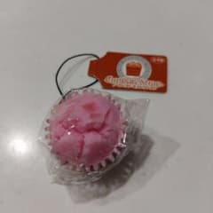 カップケーキストラップ ピンク ミニチュアのサムネイル