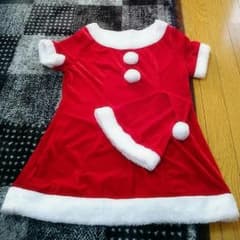 サンタ ミニワンピ 2点(๐•ω•๐)♪のサムネイル
