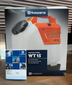 【動作確認済】ハスクバーナ WT15 ウォータータンク（おまけバッテリー付）のサムネイル