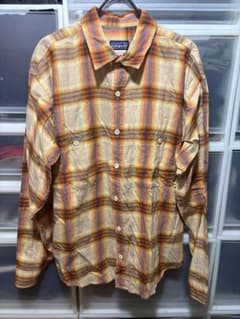 90s patagonia パタゴニア ポルトガル製 チェックシャツ サイズM