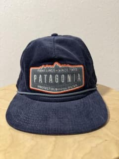 【最終値下げ】PATAGONIA コーデュロイキャップ ネイビーのサムネイル