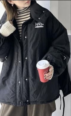 JaVa☆新品☆パファージャケット☆2way☆sizeＬのサムネイル