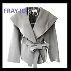FRAY IDビッグカラー ショートリバーコート ショートコート - メルカリ