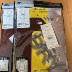 アンダーシャツ(エンジ色)　丸首長袖　160 2枚セットのサムネイル