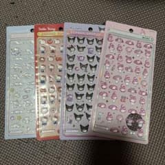 ボンボンドロップシールミニminiサンリオ キティ クロミ シナモンのサムネイル