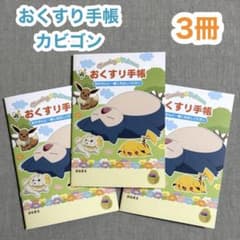 [3 권 세트] 물집 수첩 가비건 약 수첩 포켓몬스터 포켓몬