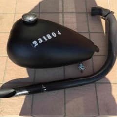 値下げ！SR400 タンク マフラーのサムネイル