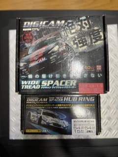 DIGICAM／デジキャン ワイドトレッドスペーサー15mm 100×4 1.5のサムネイル
