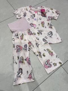 [신품 태그 첨부]Disney Princess 프린세스 파자마 90cm