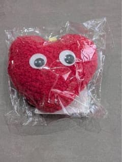 HPY LIFE ハート型キーチェーン ぬいぐるみのサムネイル