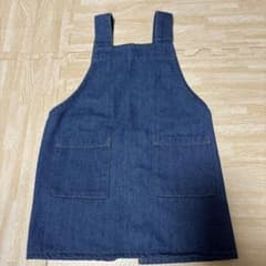 子供用エプロン サイズ100〜110 バックボタン付きのサムネイル