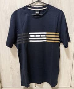 HUGO BOSS メンズ Tシャツ ネイビー Sサイズのサムネイル