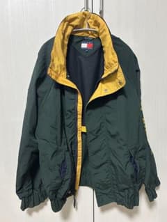 TOMMY HILFIGER ナイロンジャケット グリーン イエローのサムネイル