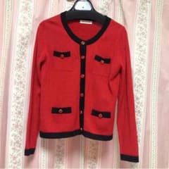 emi様専用   レッド カーディガンのサムネイル