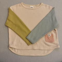 BREEZE キッズ 長袖カットソー ワッフル素材のサムネイル