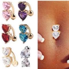 へそピアス ハートのサムネイル