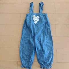 petit main デニムオールインワン Mサイズのサムネイル