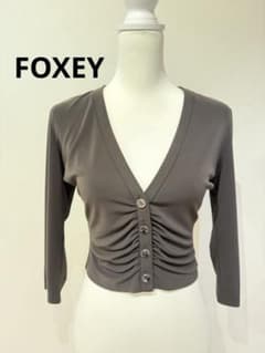 FOXEY ボレロ カーディガン40 - メルカリ