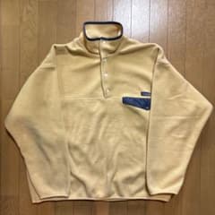 n*a様 90s パタゴニア シンチラ スナップT イエロー バターナッツ Lサのサムネイル