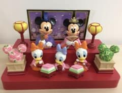 いいね不要！【 未使用】ディズニーストア ミッキー&ミニー 段飾り