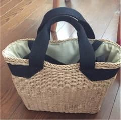 【お値下】かごバッグのサムネイル