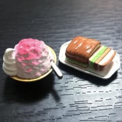 코메다 커피 깜짝? 달걀 빙수 카츠판 반다이 가샤폰