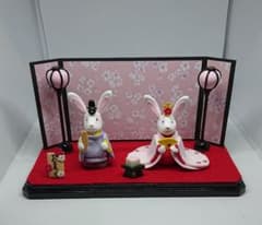 うさぎのお雛様のサムネイル