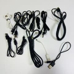 ケーブル USB Type-A MicroUSBType-B 12個セット