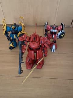 7071様専用ＨＧ　ジ・Ｏ　ヤクトドーガ　ギュネイ　クェス　3体売り　ジャンク品のサムネイル