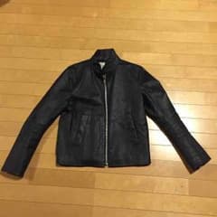 値下げ‼︎ coen シングルライダースジャケットのサムネイル