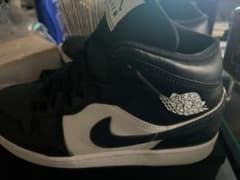 Air Jordan ハイカットスニーカー ブラック/ホワイトのサムネイル