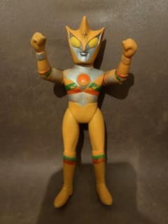【当時物】 ブルマァク トリプルファイター グリーンファイター ソフビ 円谷プロ ブルマァク ソフビ トリプルファイター グリーンファイター マスク着脱