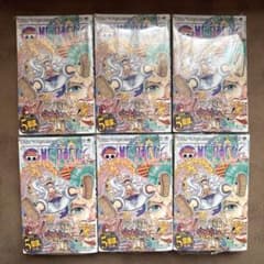 ONE PIECE 104 初版 新品　シュリンク付き 6冊セット　チラシ3枚のサムネイル