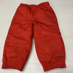 Columbia コロンビア キッズ スキーウェア パンツ 赤のサムネイル
