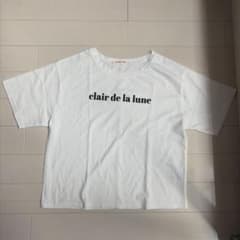 ロゴプリント 半袖Tシャツ ホワイト Fサイズのサムネイル