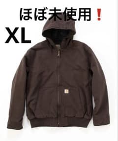 Carhartt アクティブジャケット　ブラウン　ほぼ未使用のサムネイル