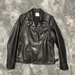 UNITED TOKYO ダブルライダースジャケット カウレザーのサムネイル