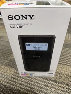 SONY SRF-V1BT Bluetooth対応 FM/AMラジオ 本体 - メルカリ