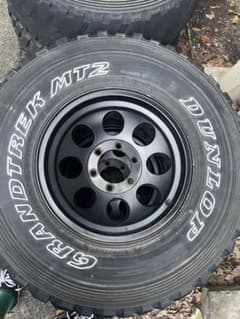 DUNLOP GRANDTREK MT2 16インチ タイヤホイールセット - メルカリ