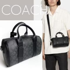 【極美品】COACH CA186 ミニボストン ハンドバッグ 総柄 ブラック 極美品】COACH CA186 ミニボストン ハンドバッグ 総柄 ブラック - メルカリ