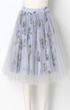 snidel スナイデル　花柄　チュールスカートのサムネイル