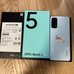OPPO Reno5 A 5G アイスブルー 本体 - メルカリ