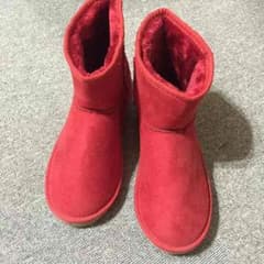 新品 赤ムートンのサムネイル