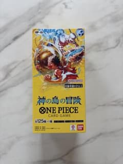 ワンピースカード 神の島の冒険 box 未開封 テープ付き - メルカリ
