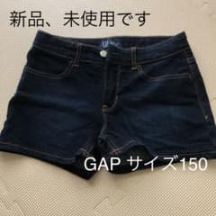 GAP デニムショートパンツ 150 女の子のサムネイル