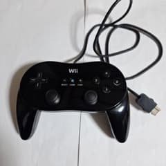 Wii　クラシックコントローラーPro ブラック　黒のサムネイル