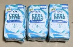 ソフィ COOL FRESH おりものシート 50枚入 3個セットのサムネイル