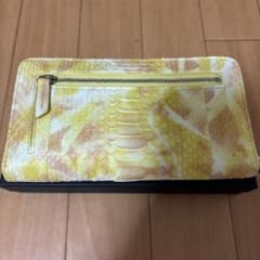 パイソン イエロー 長財布のサムネイル